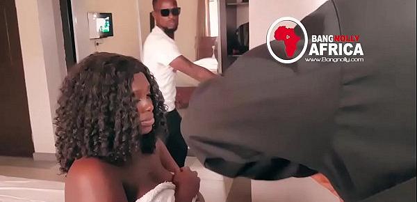  Two House Robbers   Fucked Bbw Ebony port harcourt bitch with the condom they found in her room - Hot sex